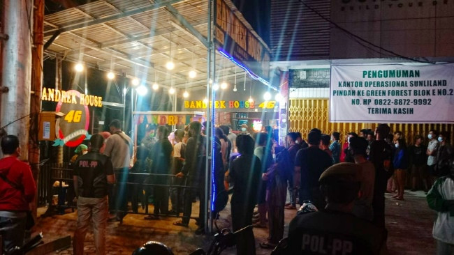 Ratusan Warga Bandel Terjaring Sedang Berkerumun