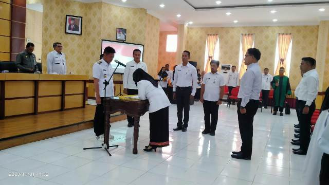 34 Tenaga Teknis Formasi P3K Tahun 2022 Terima SK Pengangkatan