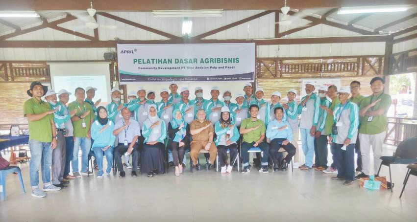 Tingkatkan Kemandirian PT RAPP Bekali Petani dengan Pelatihan Agribisnis