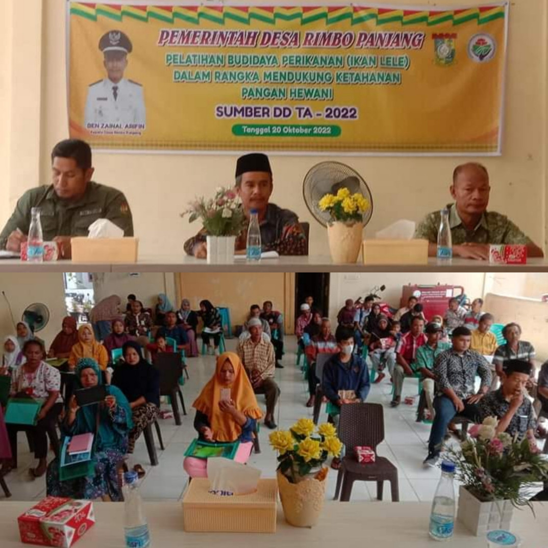 Desa Rimbo Panjang, Sosialisasi Program Budidaya Ikan Lele