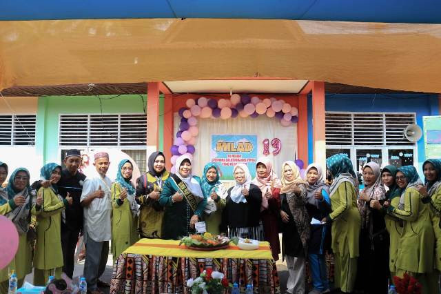 Bunda PAUD Hj. Ismiatun Hadiri Milad ke-19 TK Negeri Pembina Selatpanjang