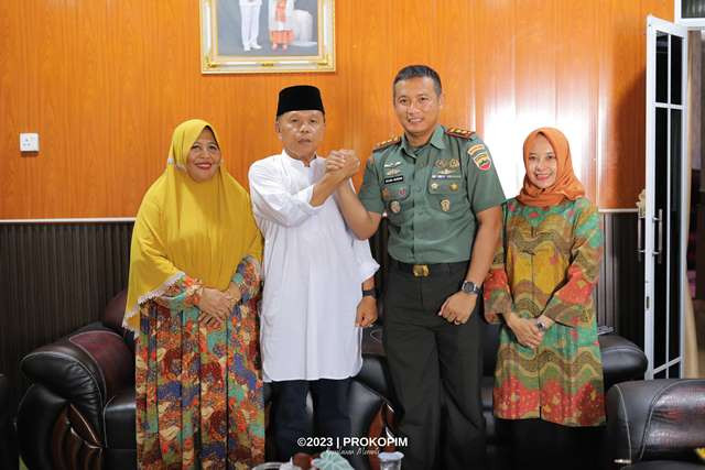 Plt Bupati Asmar Terima Kunjungan Dandim 0303