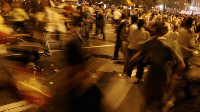 Aksi Mahasiswa soal Minyak Goreng Langka di Makassar Berujung Ricuh