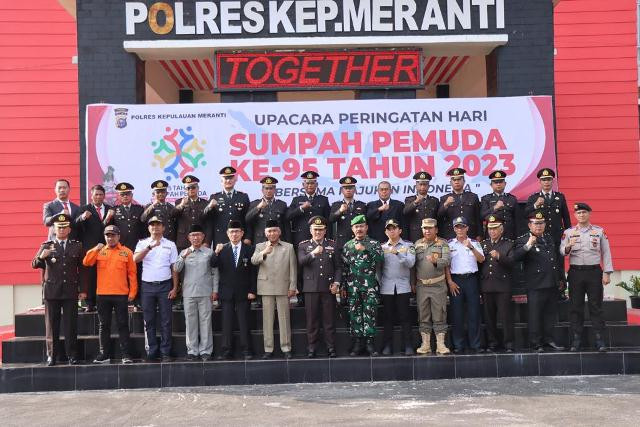 Polres Meranti Gelar Upacara Peringatan Hari Sumpah Pemuda ke-95