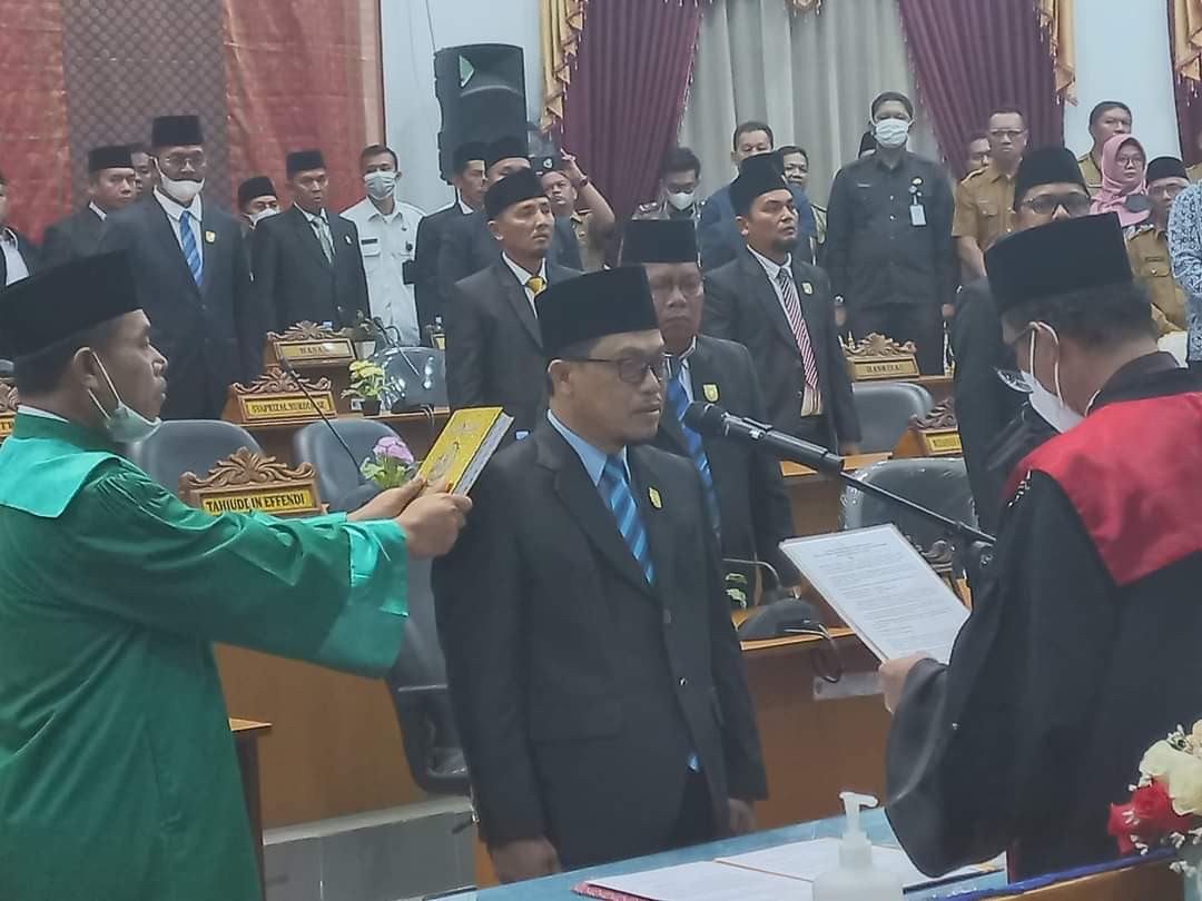 Ketua DPRD Dumai Dilantik, Sisa Masa Jabatan 2019-2024