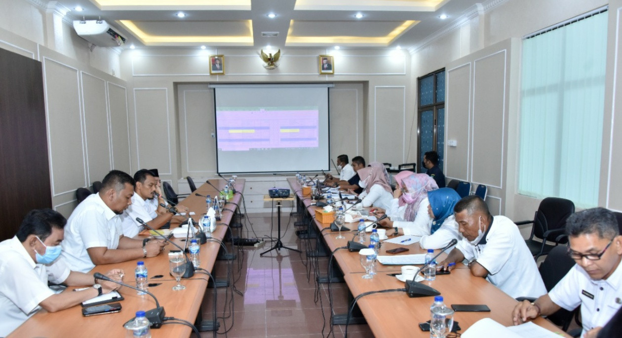 Sekretariat DPRD Bengkalis Rapat Pelaksanaan Kegiatan 2022 dan Renja 2023