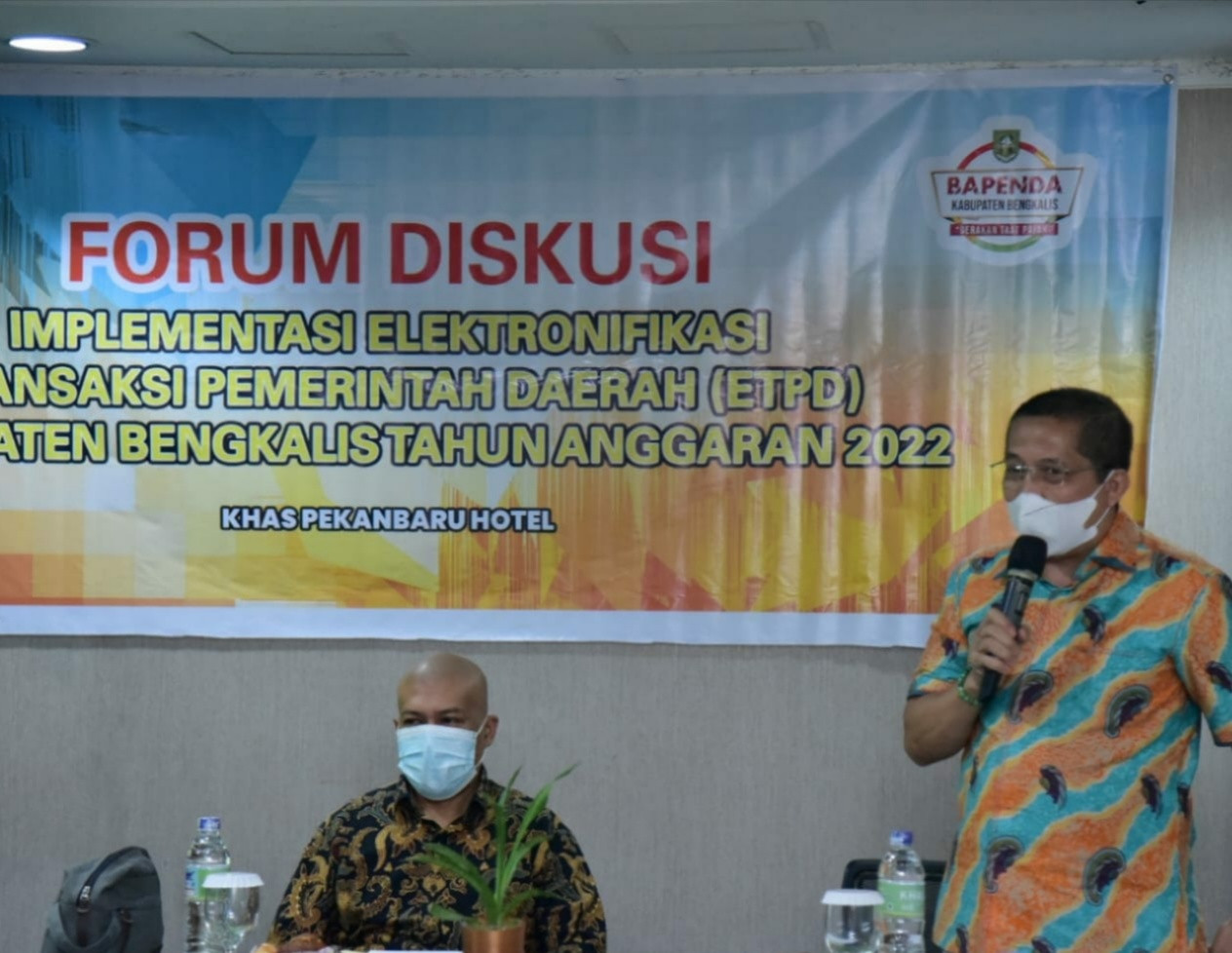 Komisi III DPRD Bengkalis Hadiri Forum Diskusi Implementasi EPTD