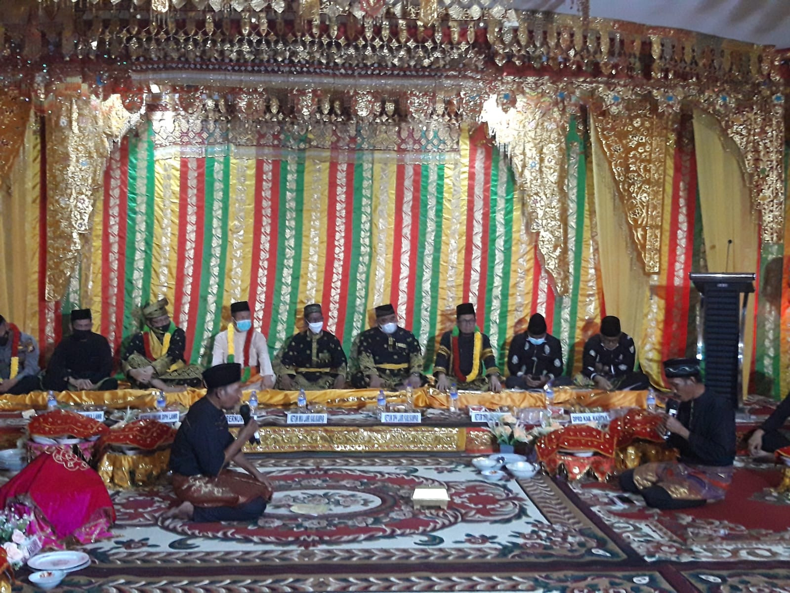 Penobatan LAMR Kampar,Gubernur Berpesan Jaga Anak Kemanakan 