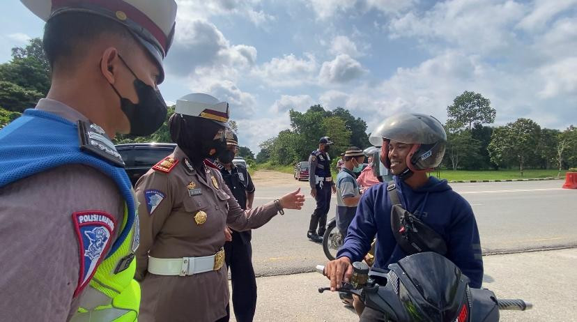 Sat Lantas Polres Siak Laksanakan KRYD Cipkon Jelang Ramadhan