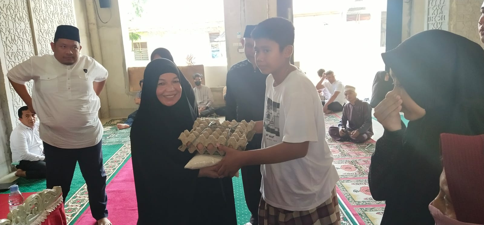 Sambut Ramadhan,Keluarga Besar Bapenda Kampar Santuni Anak Yatim dan Fakir Miskin