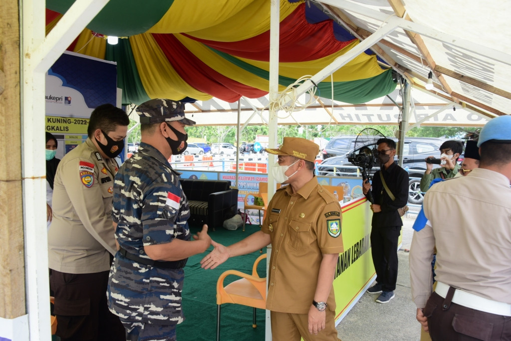 Wabup Apresiasi Aparatur Tetap Bertugas Saat Libur Lebaran