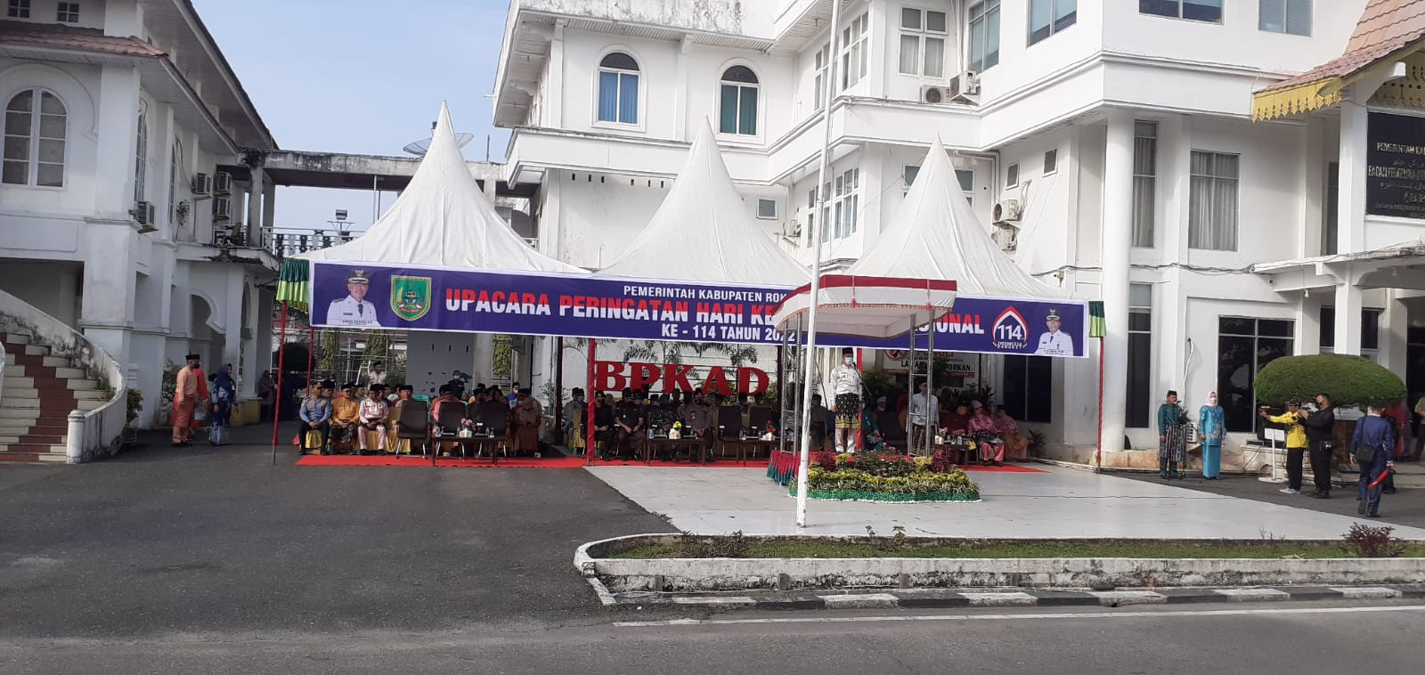 Bupati Pembina Upacara Peringatan Harkitnas ke 114 Tingkat Kabupaten Rohil