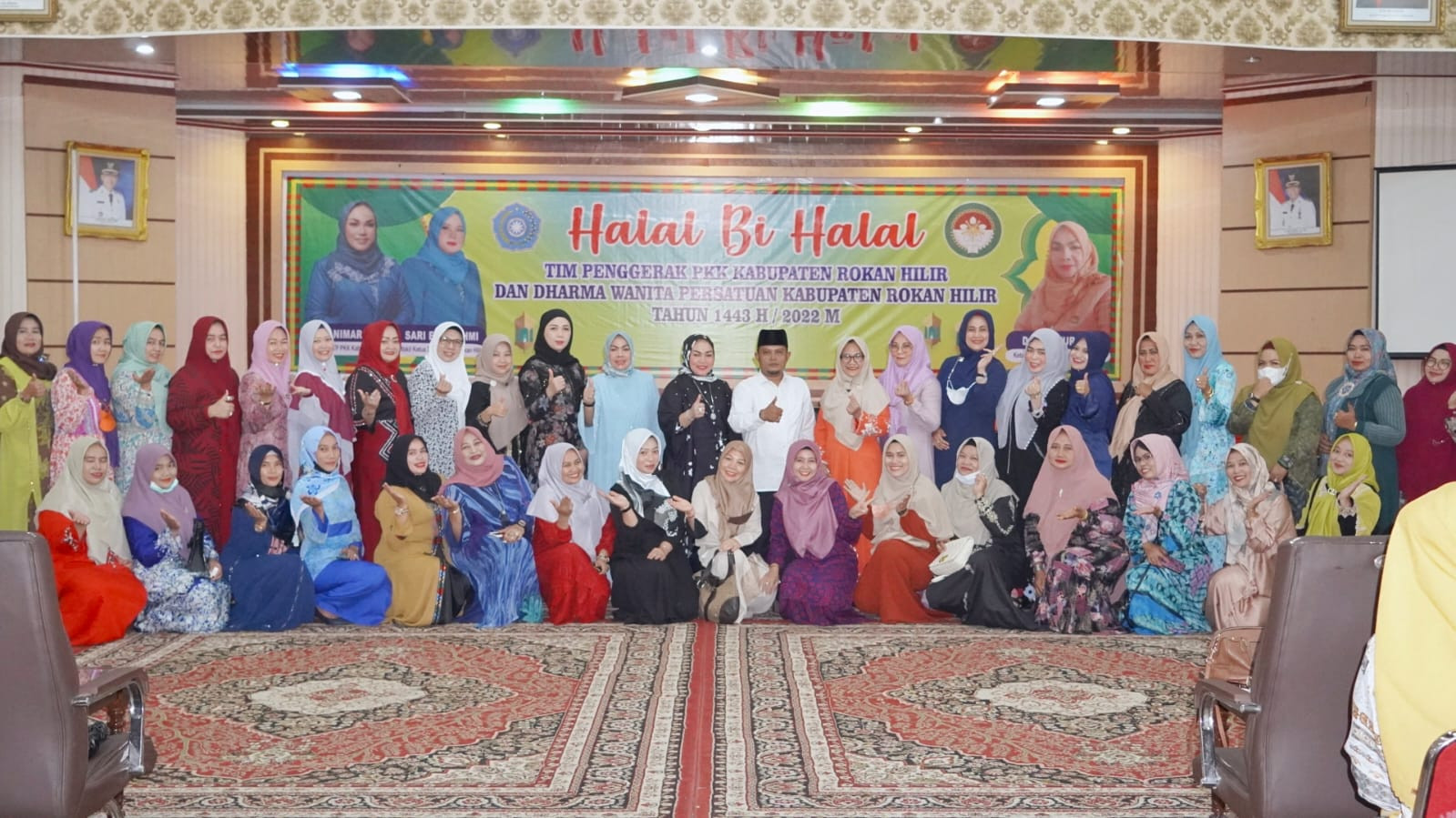 Pengurus TP PKK Rohil Berhalal Bil Halal