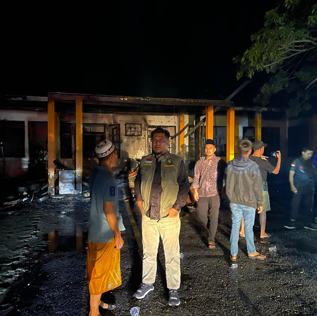 Kebakaran Hanguskan Dua Gedung Puskesmas Koto Garo