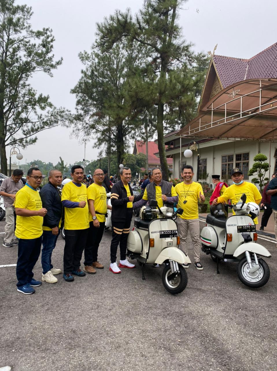 Gubri Berkumpul dengan Awak Media, Sempena HUT Ke 76 SPS