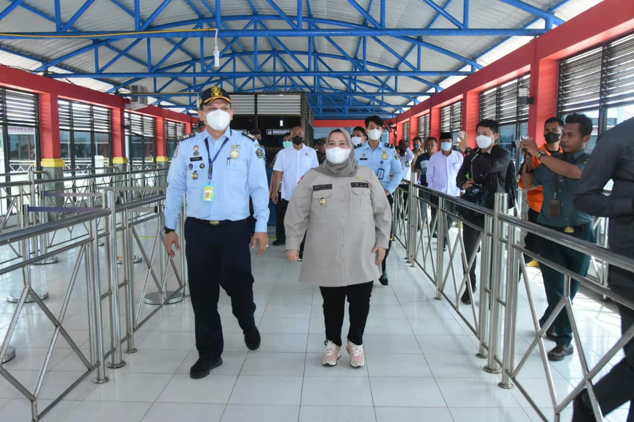 Bupati Bengkalis Lepas Pelayaran Perdana ke Melaka