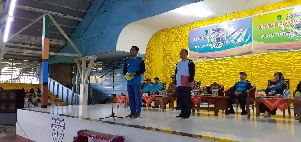 Wabup H Sulaiman Buka 02SN SD, SMP Se-Kabupaten Rohil