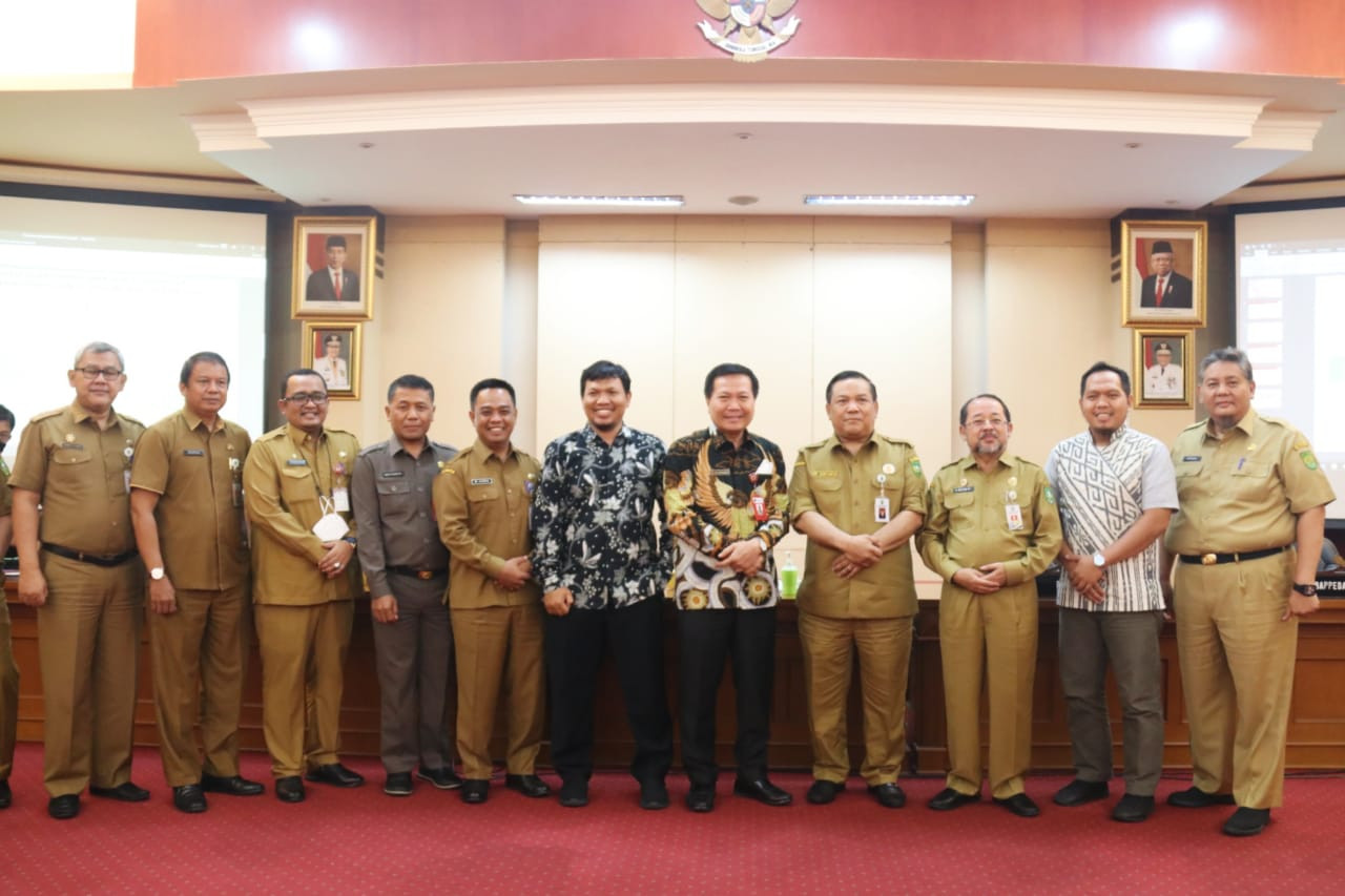 Sekda Bengkalis Mengikuti Rakor Pelaksanaan Stranas PK di Provinsi Riau