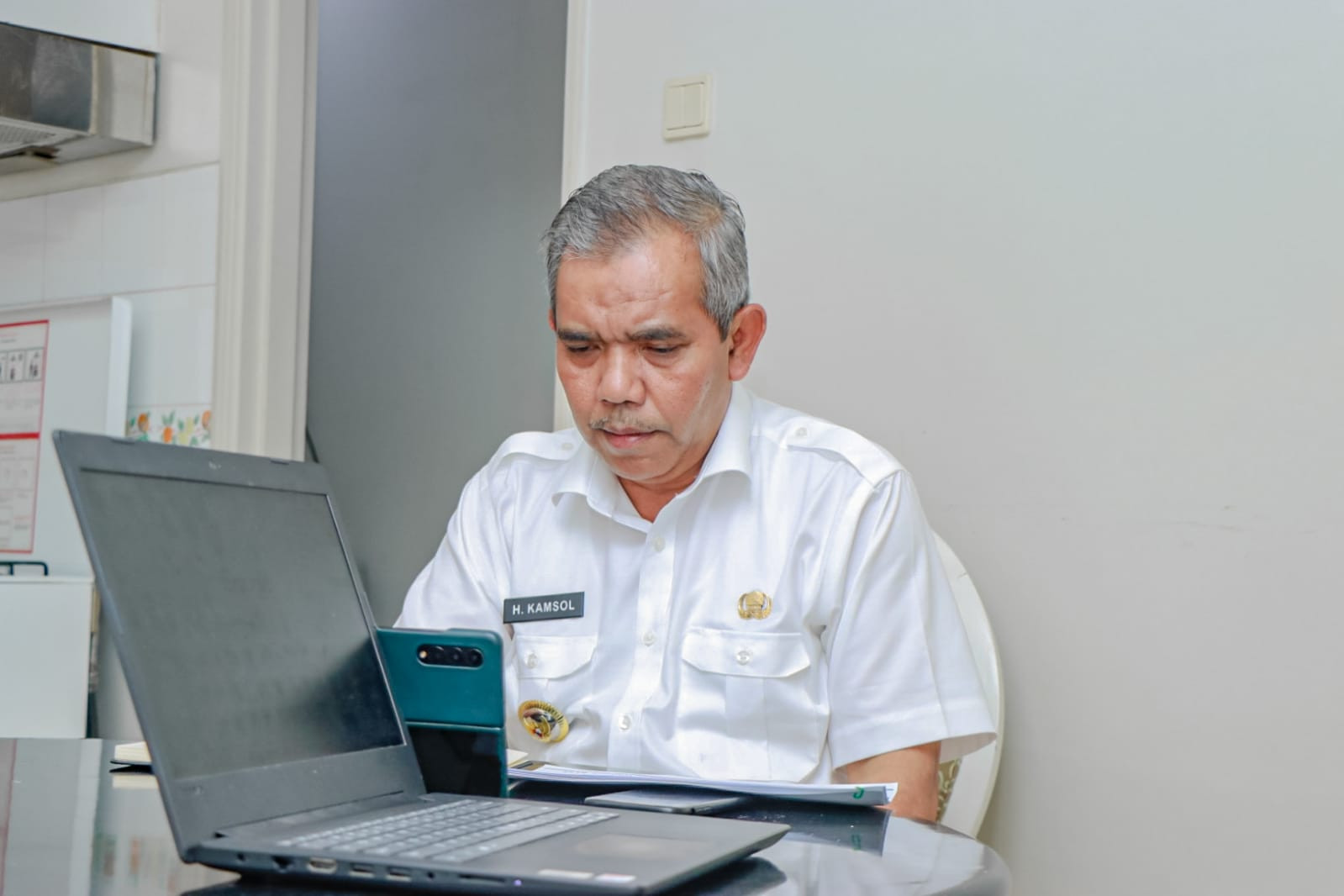 Ini Kata Kamsol Saat Webiner, 100% Pemda Kampar Melaksanakan Pembelajaran Tatap Muka