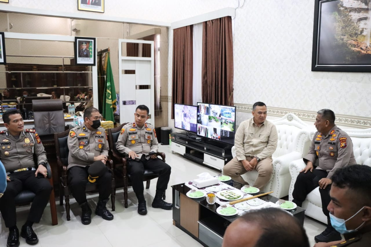  Tingkatkan Sinergitas dan Silaturahmi Kapolres Kunjungi Kejaksaan Negeri Kampar 