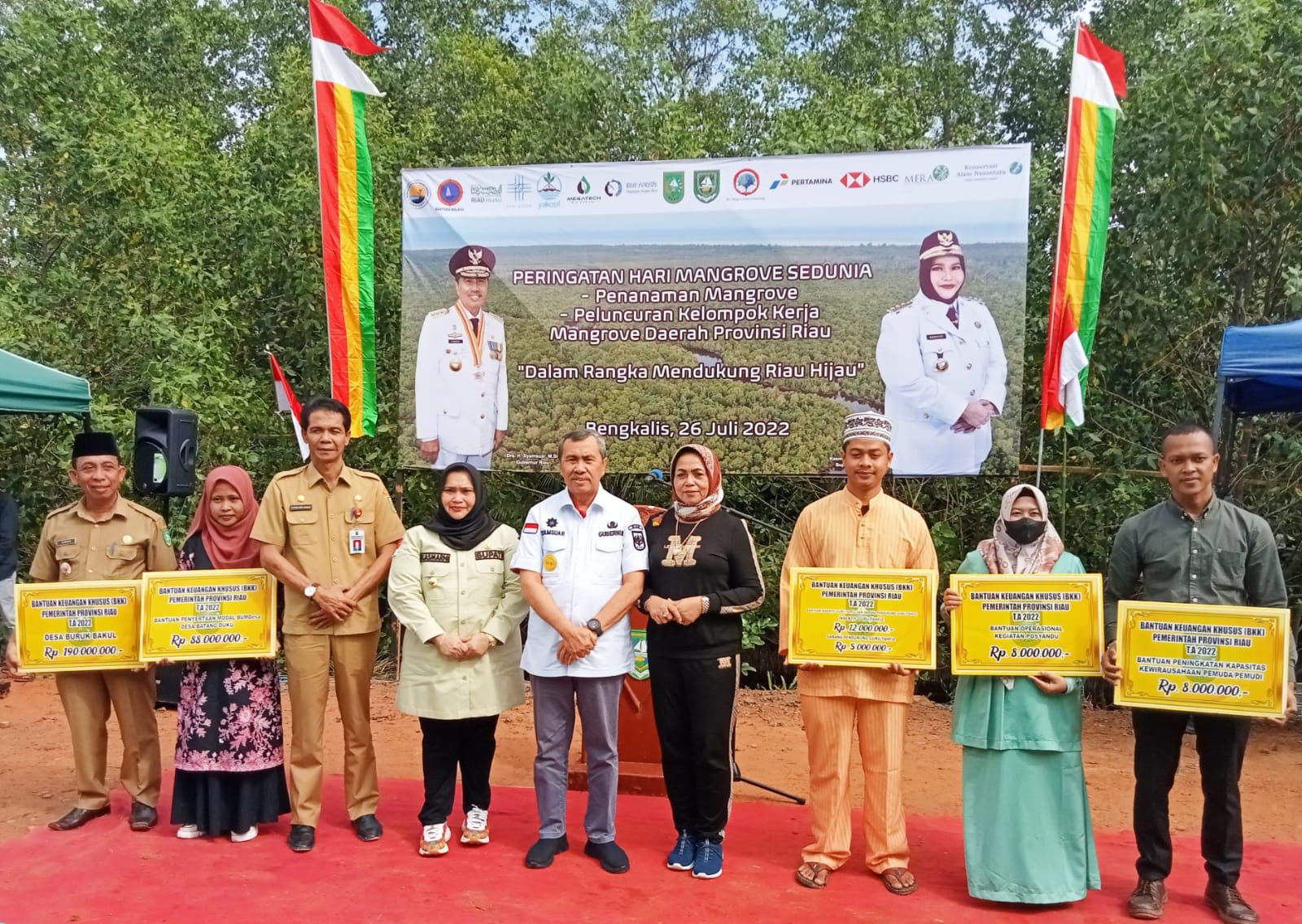 Desa Buruk Bakul Terima BKK dari Pemprov Riau