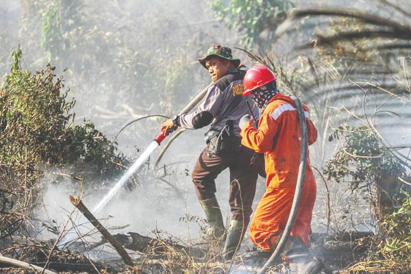 Jaga Langit Tetap Biru, Polda Riau Komitmen Sinergi Tangani Karhutla
