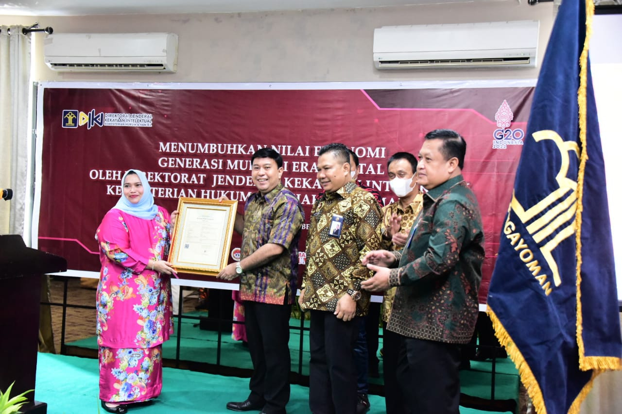 Bupati Bengkalis Hadiri Kegiatan Penguatan Pelayanan Publik Kekayaan Intelektual