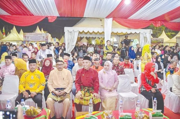 PT RAPP Dukung Festival Bagholek Godang di Kampar