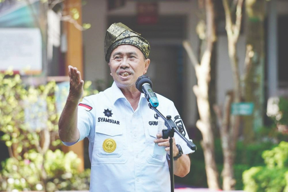 Gubri Berikan Motivasi Siswa dan Guru