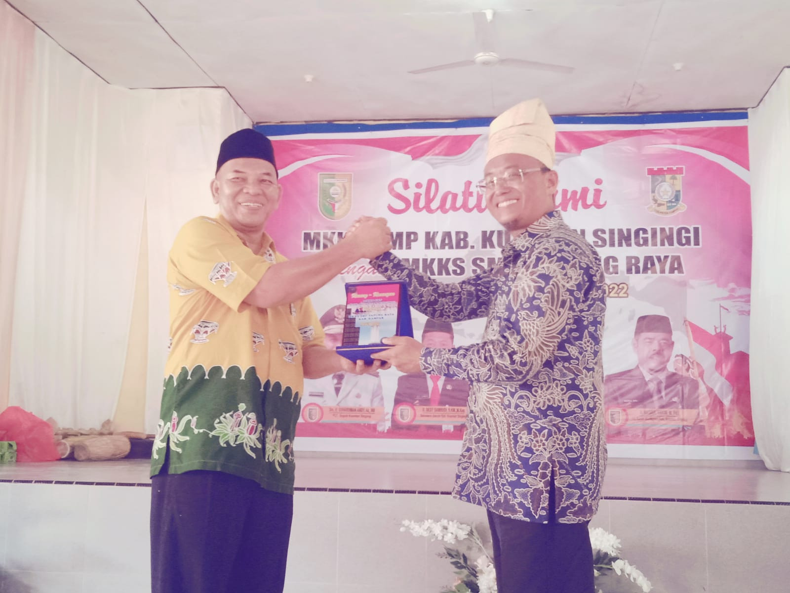 Balasan Siraturahmi MKKS SMP Tapung Raya Kabupaten Kampar ke MKKS Kuansing 