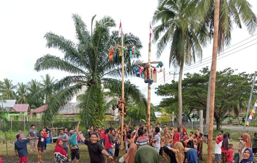 Pemdes Tenggayun Gelar Lomba Permainan Rakyat Melalui Program Bengkalis Bermasa