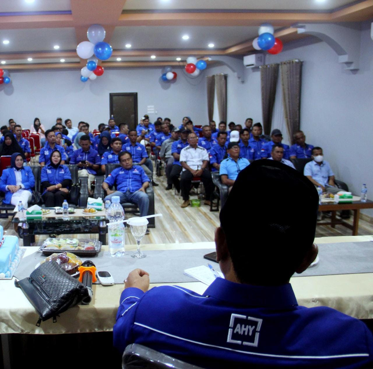 DPC Partai Dekmokrat kabupaten Kuantan Sengingi Merayakan Ulang Tahun Yang Ke-21