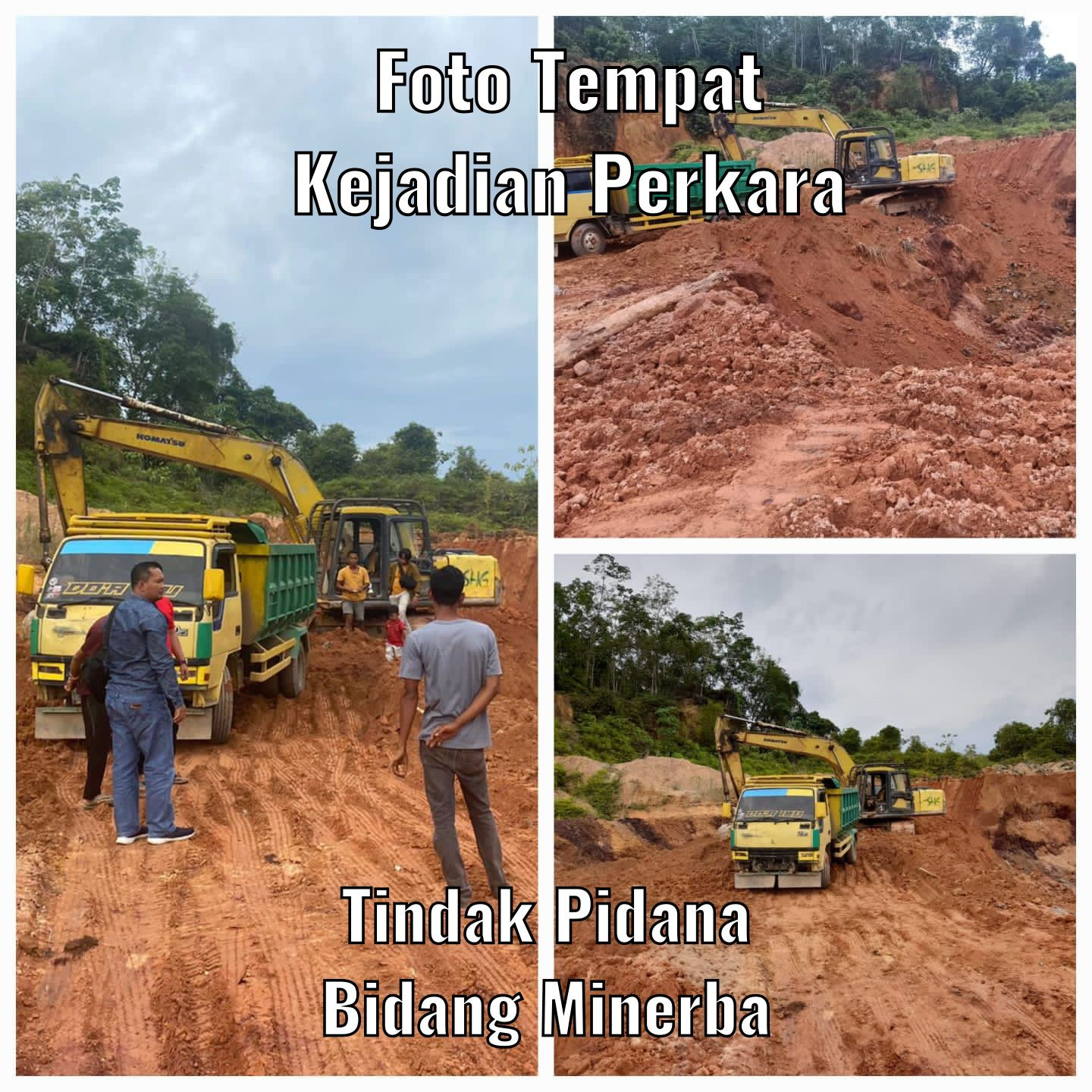 Diduga Tak Miliki Izin, Pengusaha Galian C Diamankan Polisi