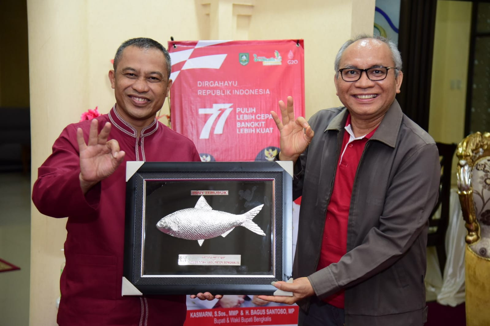 Wakil Bupati Bengkalis Apresiasi Pengabdian Masyarakat Himadata FH UIR