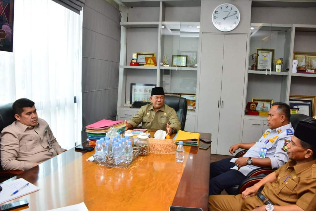 Sekda Kampar Rapat  Bersama OPD, Persiapan kehadiran Menteri PMK ke Kampar 