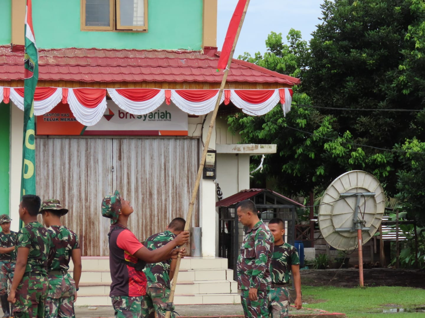 Satgas TMMD Ke - 115 Siapkan Lokasi Sambut Kunker Danrem 031/Wirabima