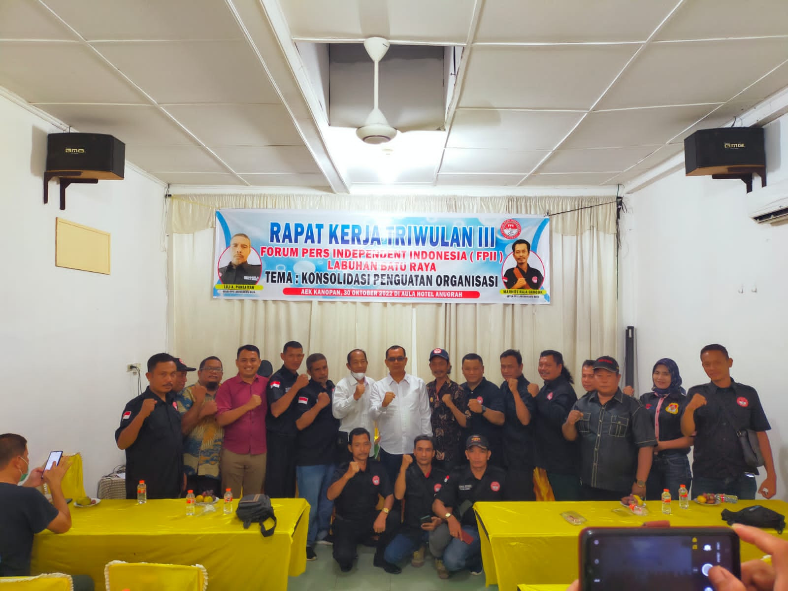 Ketua FPII Korwil Labura Apresiasi Kepada Pemkab Labura Yang Mau Bersinergi Dengan FPII