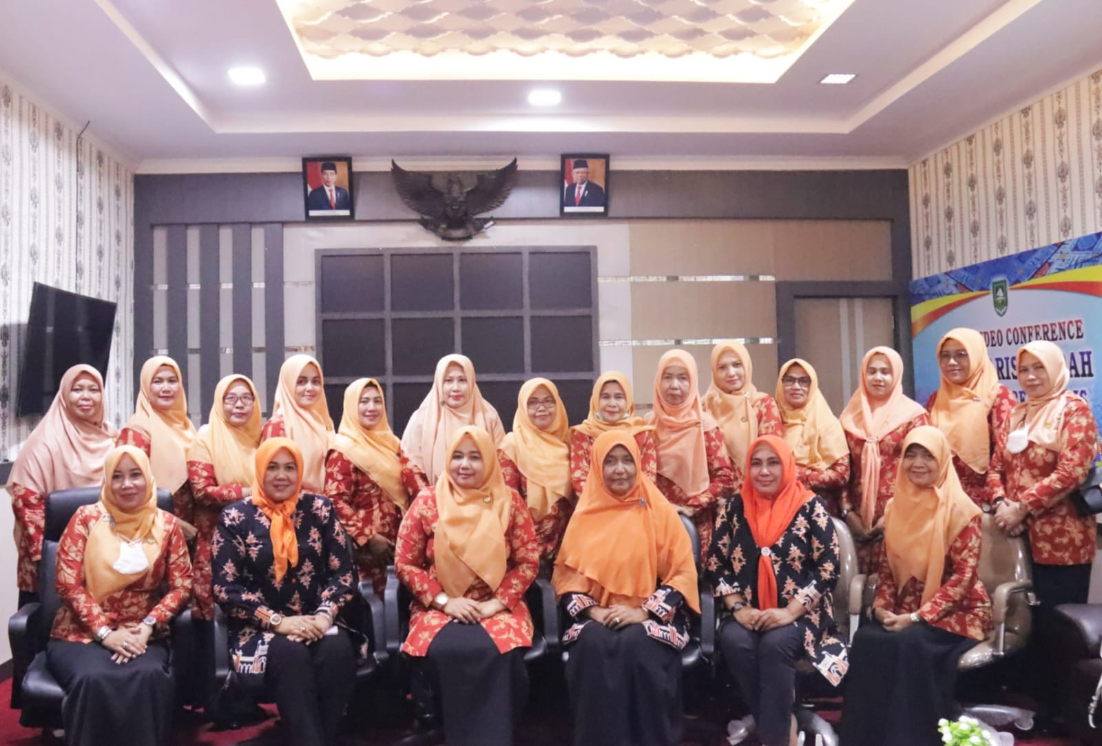 Dalam Rangka silaturahmi DWP Bengkalis gelar Pertemuan DWP Provinsi Riau