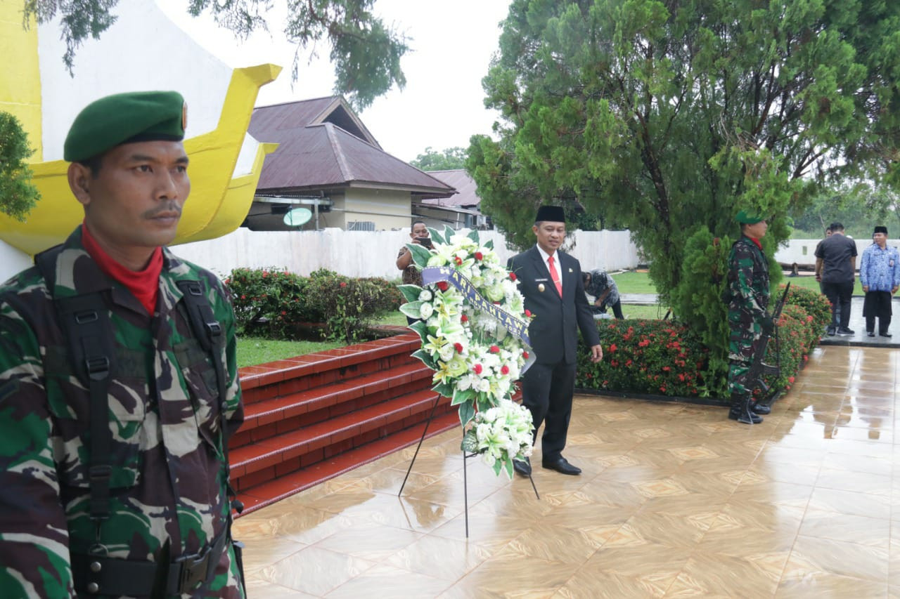 Wakil Bupati Bengkalis Ziarah Makam Pahlawan Kesuma Kesatria