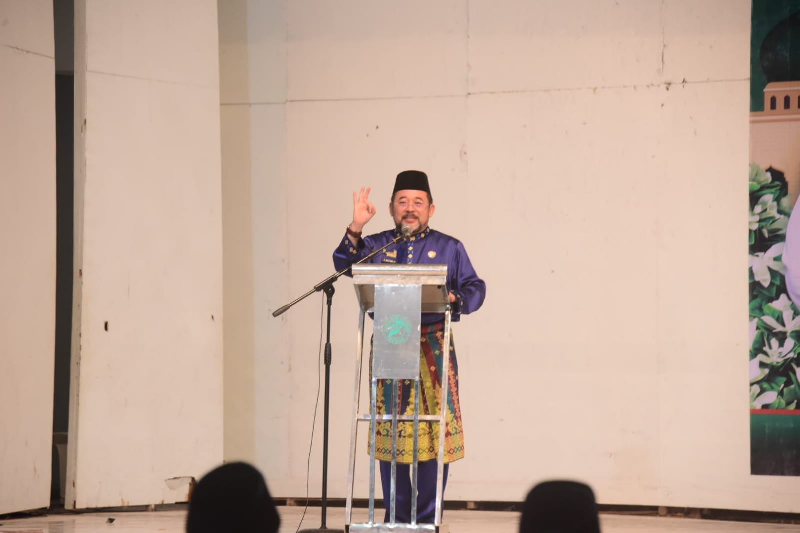 Sekda Bengkalis Hadiri Malam ta aruf MTQ