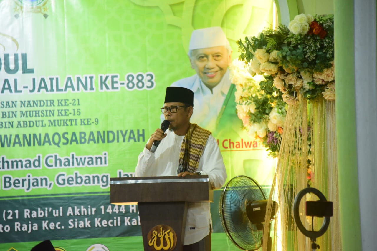 Camat Siak Kecil Hadiri Tablig Akbar ke-883