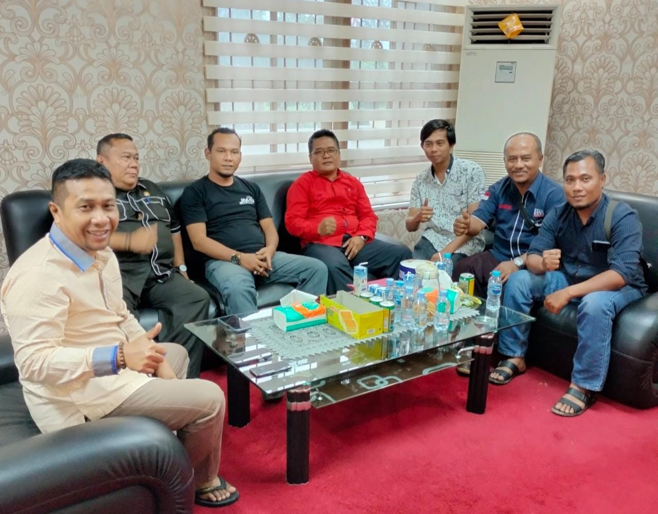 Audiensi JMSI di DPRD Inhu, Elda: Jadilah Pembendungan Oknum Yang Cuma Ngaku Ngaku Wartawan 