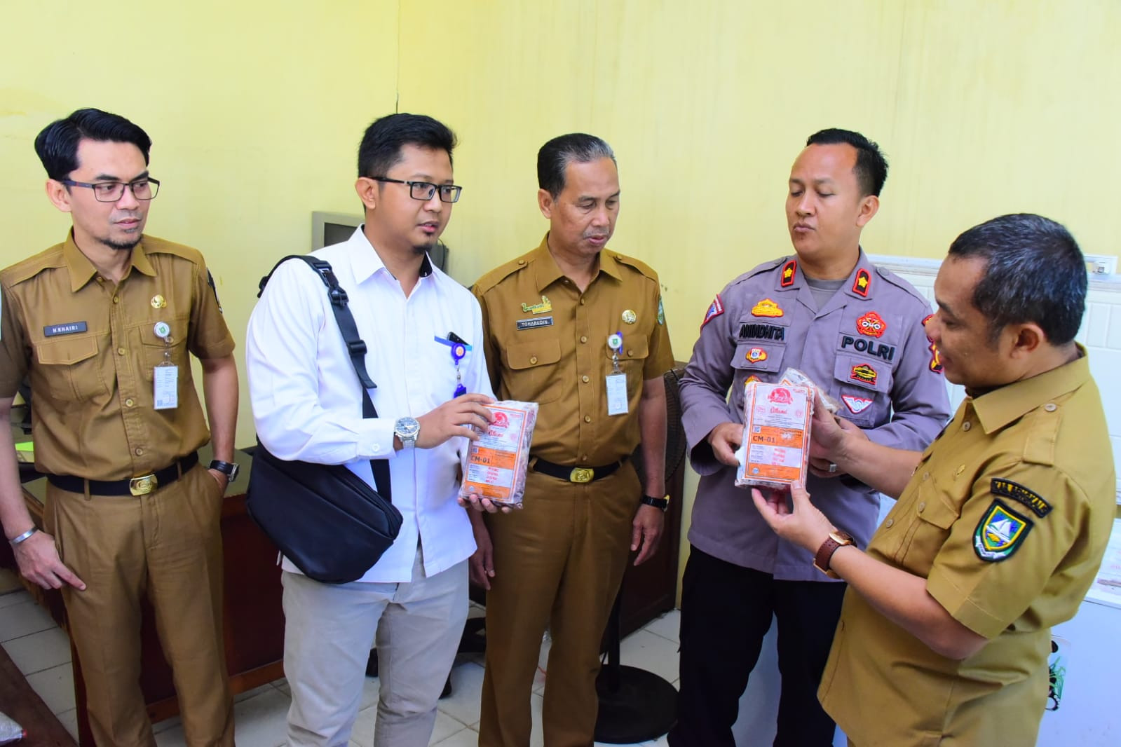 Wakil Bupati Bengkalis Pemantauan stok Kebutuhan Pangan Merupakan Perintah langsung dari Pemerintah 