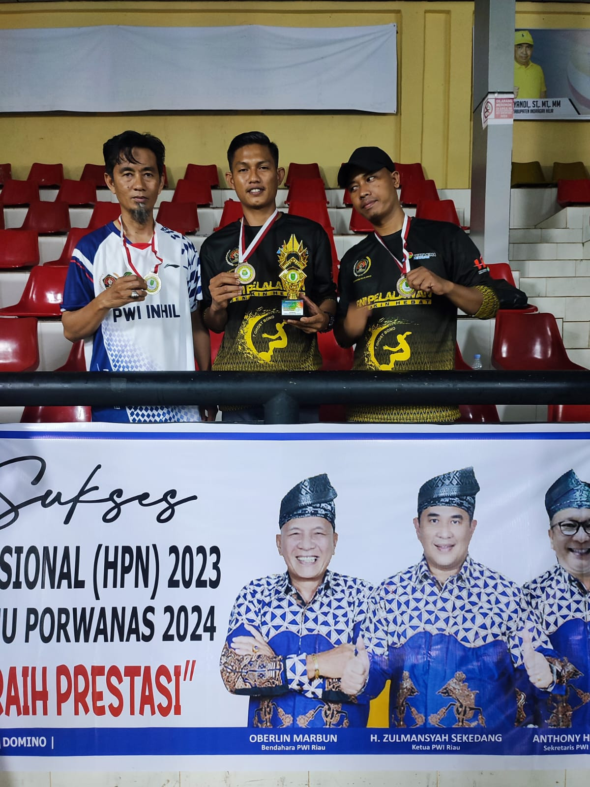 Atlit Badminton Pelalawan Sabet Juara 2 dan 3 di HPN Tingkat Provinsi Riau