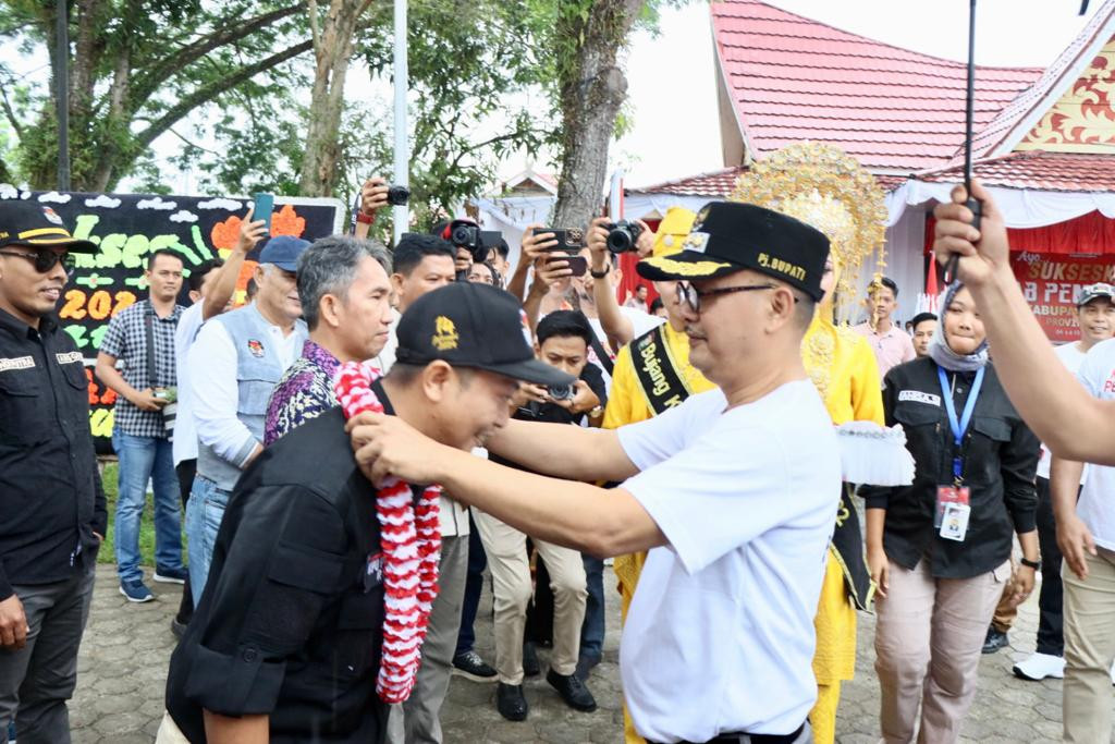 Pj Bupati Kampar Ajak Masyarakat Bersukacita Sambut Pemilu Firdaus:Cek Daftar Pemilih,Jaga Persatuan