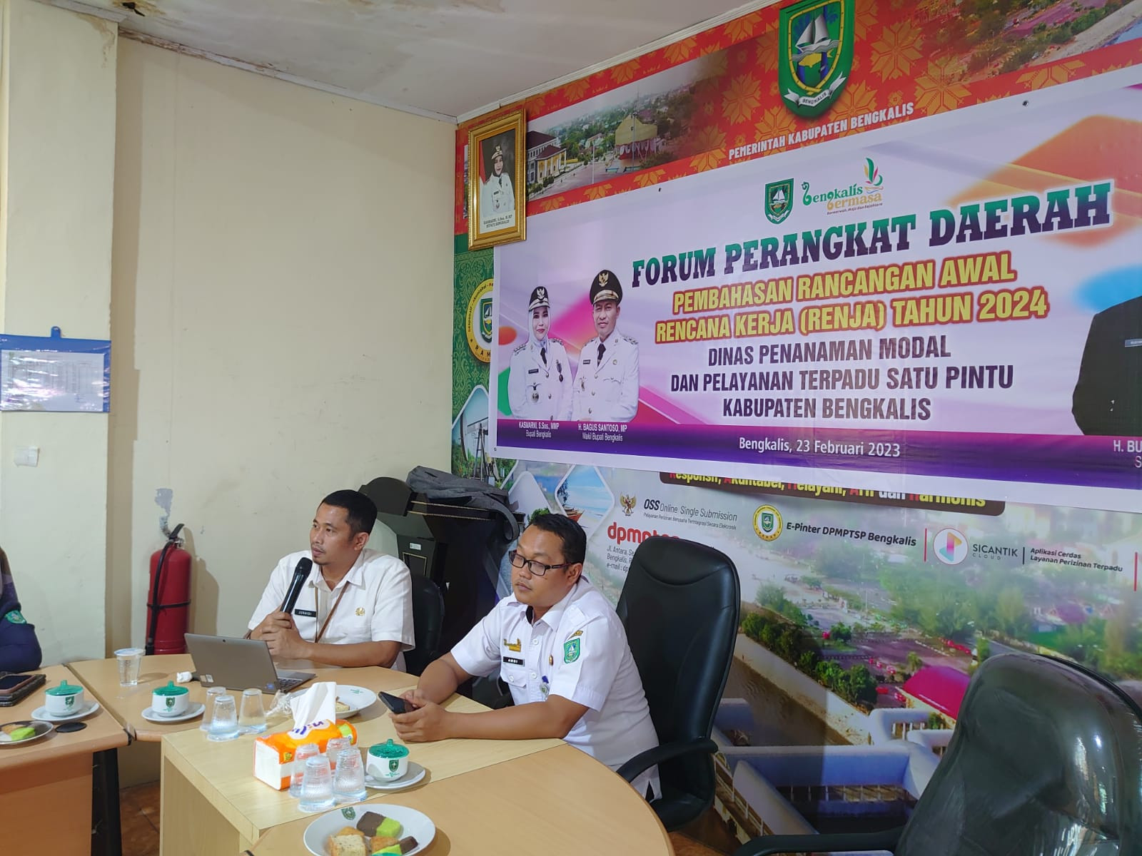 DPMTSP Bengkalis Sosialisasi Penggunaan e-Kinerja