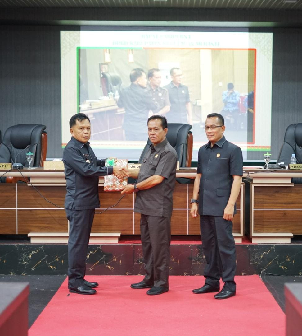 DPRD Kepulauan Meranti Gelar Sidang Paripurna Penyampaian Satu Ranperda inisiatif dan Lima Ranperda 