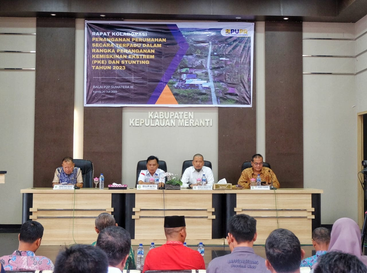 Plt Bupati Asmar Buka Rapat Penanganan Kemiskinan Ekstrem dan Stunting