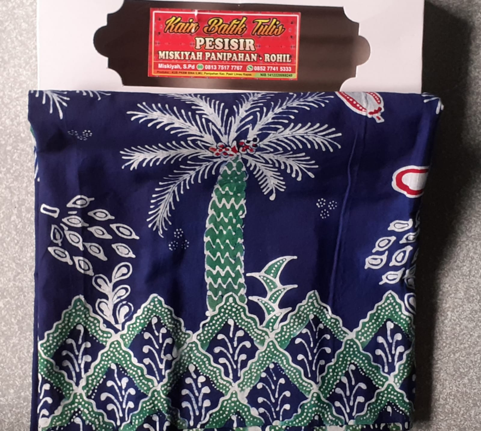 Kain Batik Pesisir Produksi Miskiyah Sponsor Festival Dangdut Sempena HUT RI Ke 78 Di Panipahan
