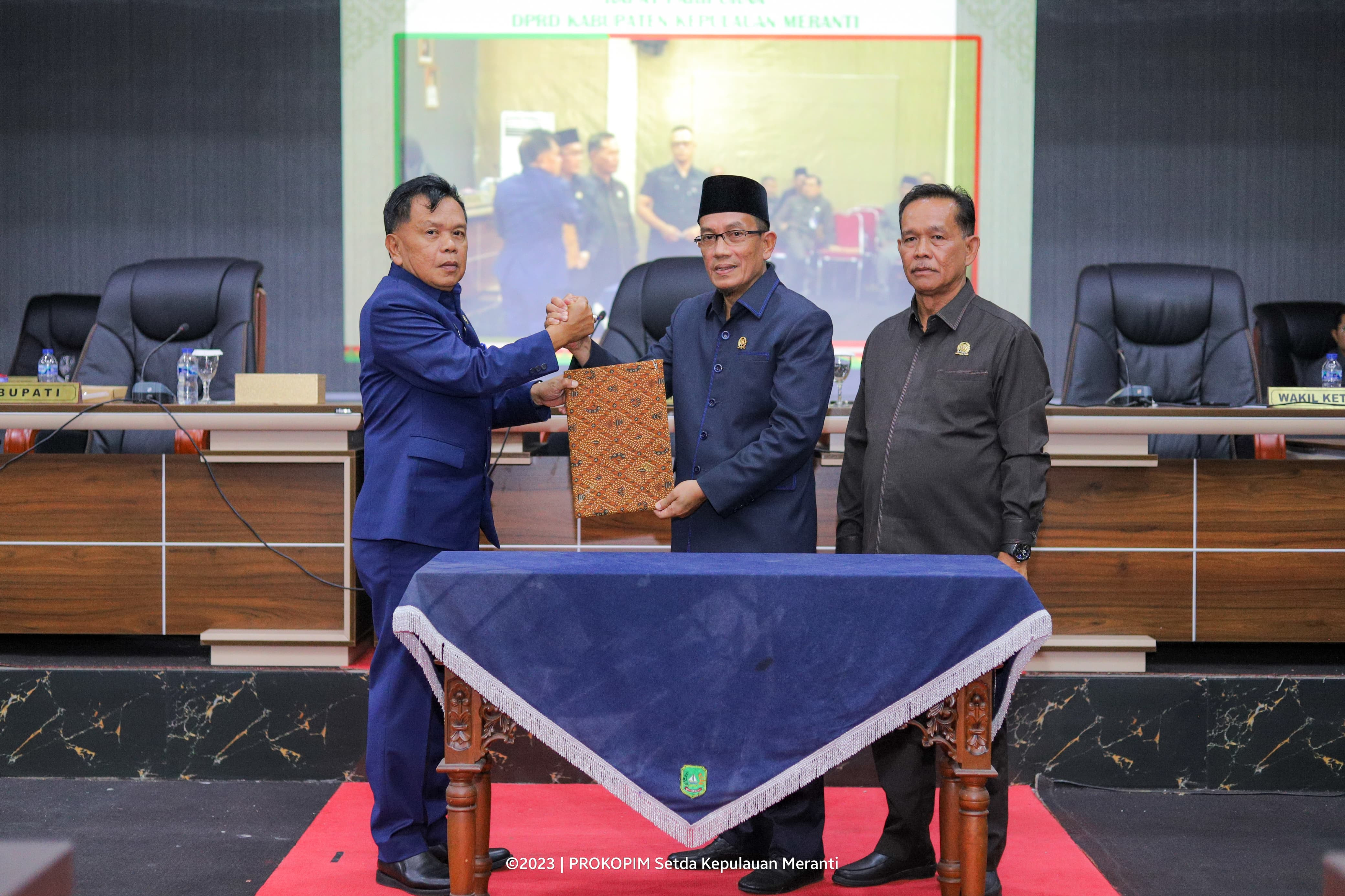 Ranperda Pelaksanaan APBD Meranti 2022 Disetujui DPRD